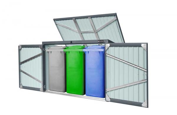 Zipper Metal Bin Box ZI-MTB3